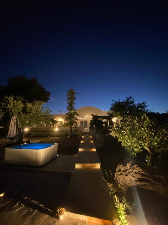 Casale Del Musico - garden at night, Locorotondo